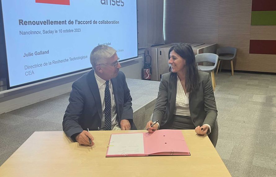 Signature du renouvellement du partenariat entre l'Anses et le CEA